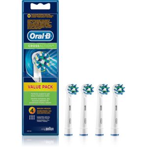 Oral B Cross Action EB 50 náhradní hlavice pro zubní kartáček 4 ks
