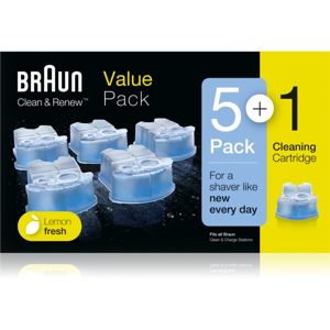 Braun CCR Refill LemonFresh náhradní náplně do čisticí stanice s vůní 6 ks
