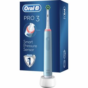 Oral B Pro 3 3000 Cross Action Blue elektrický zubní kartáček Blue