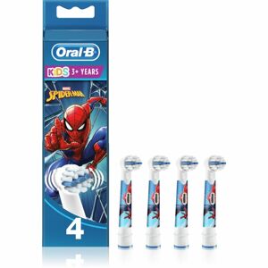 Oral B EB10-4 náhradní hlavice pro zubní kartáček pro děti Spider-Man 4 ks