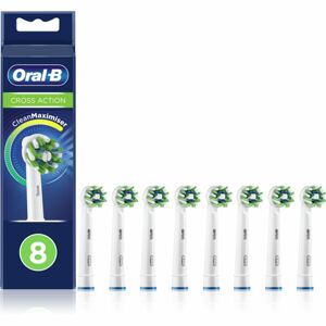 Oral B Cross Action CleanMaximiser náhradní hlavice pro zubní kartáček 8 ks