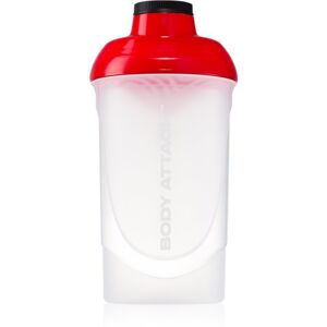 Body Attack Shaker sportovní šejkr bez obsahu BPA barva Transparent 600 ml