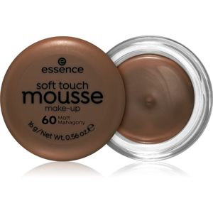 Essence Soft Touch matující pěnový make-up odstín 60 Matt Mahogany 16 g