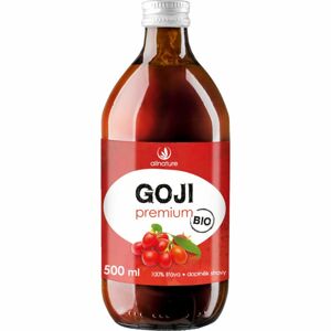 Allnature Goji Premium BIO 100% šťáva v BIO kvalitě 500 ml