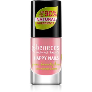 Benecos Happy Nails pečující lak na nehty odstín Bubble Gum 5 ml