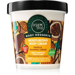 Organic Shop Body Desserts Vanilla hydratační tělový krém 450 ml