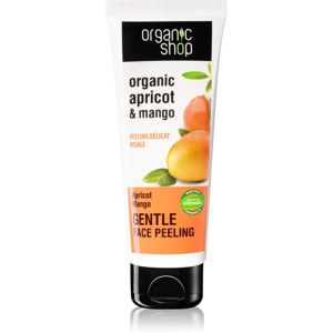 Organic Shop Organic Apricot & Mango krémový peeling 75 ml