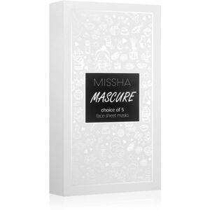 Missha Merry Christmas Mascure Mask Set sada plátýnkových masek (mix)