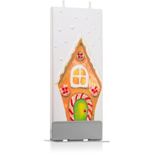 Flatyz Holiday Gingerbread House dekorativní svíčka 6x15 cm
