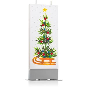 Flatyz Holiday Christmas Tree on Sledges dekorativní svíčka 6x15 g