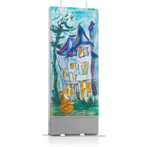 Flatyz Holiday Haunted House dekorativní svíčka 6x15 cm