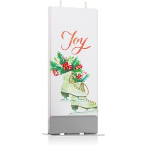 Flatyz Holiday Christmas Skate Joy dekorativní svíčka 6x15 cm