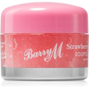 Barry M Soufflé Lip Scrub peeling na rty odstín Strawberry Cheesecake 15 g