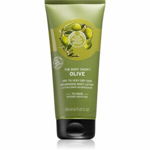 The Body Shop Olive vyživující tělové mléko s olivovým olejem 200 ml