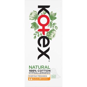 Kotex Natural Normal Everyday Freshness Liners slipové vložky 40 ks