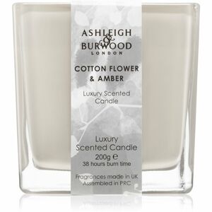 Ashleigh & Burwood London Life in Bloom Cotton Flower & Amber vonná svíčka 200 g