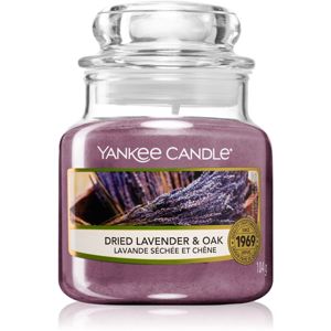 Yankee Candle Dried Lavender & Oak vonná svíčka Classic velká 104 g