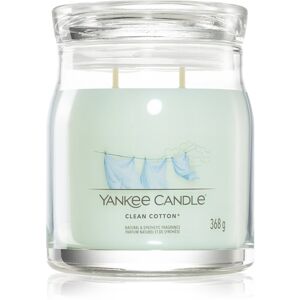 Yankee Candle Clean Cotton vonná svíčka Signature 368 g