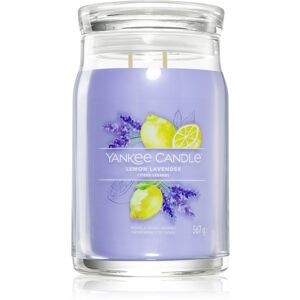 Yankee Candle Lemon Lavender vonná svíčka Signature 567 g
