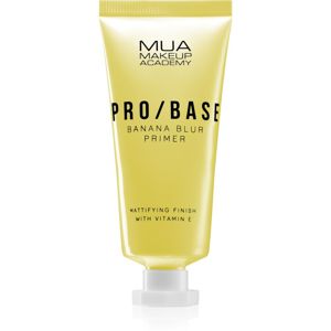 MUA Makeup Academy PRO/BASE Banana Blur matující podkladová báze pod make-up 30 ml