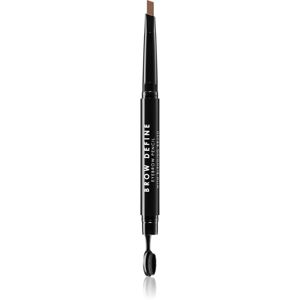 MUA Makeup Academy Brow Define tužka na obočí s kartáčkem odstín Light Brown
