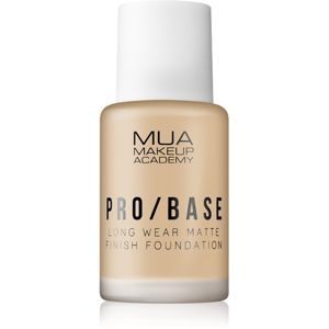 MUA Makeup Academy Pro/Base dlouhotrvající matující make-up odstín #142 30 ml