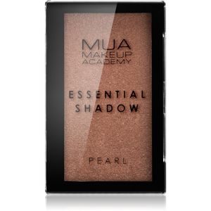 MUA Makeup Academy Essential perleťové oční stíny odstín Cinnamon 2,4 g