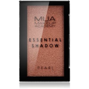MUA Makeup Academy Essential perleťové oční stíny odstín Gingerbread 2,4 g