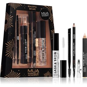MUA Makeup Academy Beautiful Brows dárková sada (na obočí)