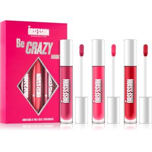 Makeup Obsession Be Crazy About sada na rty odstín Stuck On, Smitten, Lets Dance Infatuated 3 x 5 ml