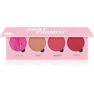 Makeup Obsession Pinky Promise paleta tvářenek 4 x 2.50 g