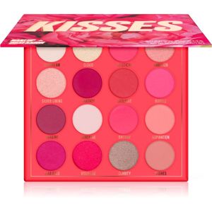 Makeup Obsession Kisses paletka očních stínů 20.8 g
