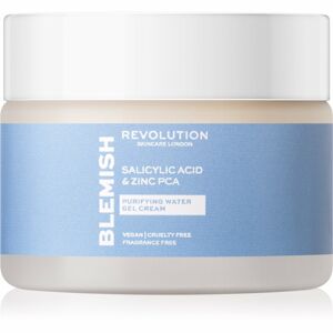 Revolution Skincare Blemish Salicylic Acid & Zinc PCA hydratační gel krém pro mastnou a problematickou pleť 50 ml