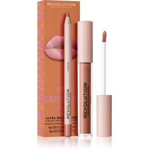 Makeup Revolution Lip Contour Kit sada na rty odstín Lover