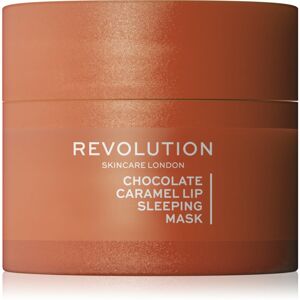 Revolution Skincare Lip Mask Sleeping hydratační maska na rty příchuť Chocolate Caramel 10 g