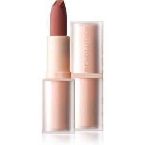 Makeup Revolution Lip Allure Soft Satin Lipstick krémová rtěnka se saténovým finišem odstín Brunch Pink Nude 3,2 g