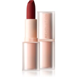Makeup Revolution Lip Allure Soft Satin Lipstick krémová rtěnka se saténovým finišem odstín CEO Brick Red 3,2 g