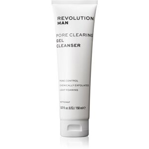 Revolution Man Pore Clearing čisticí gel pro hydrataci pleti a minimalizaci pórů 150 ml