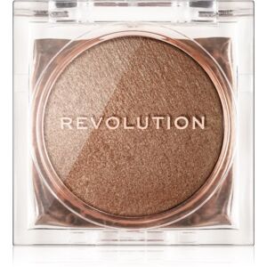 Makeup Revolution Beam Bright kompaktní pudrový rozjasňovač odstín Bronze Baddie 2,45 g