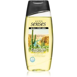 Avon Senses Cactus Ridge sprchový gel na tělo a vlasy pro muže 250 ml
