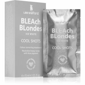 Lee Stafford Bleach Blondes intenzivní péče pro studené odstíny blond 4x15 ml