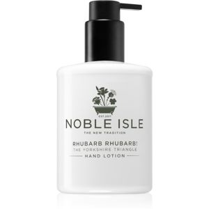 Noble Isle Rhubarb Rhubarb! jemný krém na ruce pro ženy 250 ml
