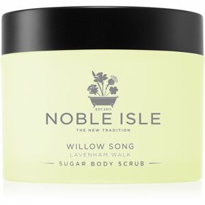 Noble Isle Willow Song cukrový peeling pro jemné čištění a výživu pokožky 250 ml