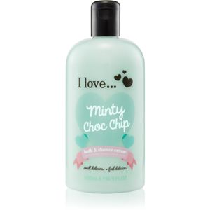 I love... Minty Choc Chip sprchový a koupelový krém 500 ml