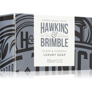 Hawkins & Brimble Natural Grooming Elemi & Ginseng luxusní mýdlo pro muže 100 g