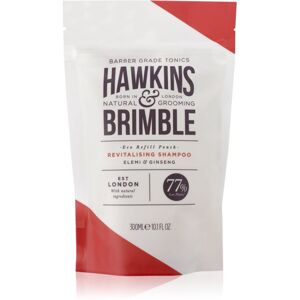 Hawkins & Brimble Natural Grooming Elemi & Ginseng revitalizační šampon pro muže náhradní náplň 300 ml