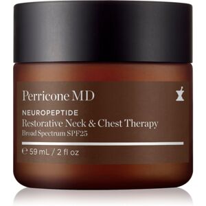 Perricone MD Neuropeptide Restorative posilující krém na krk a dekolt SPF 25 59 ml