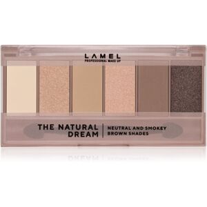 LAMEL The Natural Dream paletka očních stínů #403 10,2 g