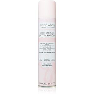 Brushworks Refresh & Revitalise suchý šampon s jemnou květinovou parfemací 200 ml