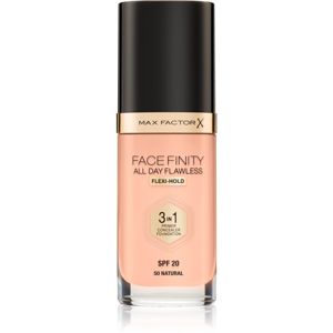 Max Factor Facefinity All Day Flawless dlouhotrvající make-up SPF 20 odstín C50 Natural Rose 30 ml